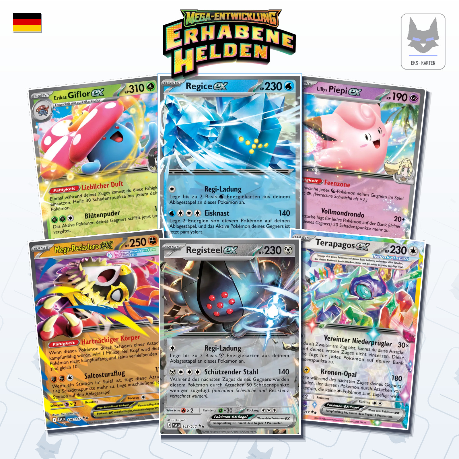 eBay-Angebot Erhabene Helden